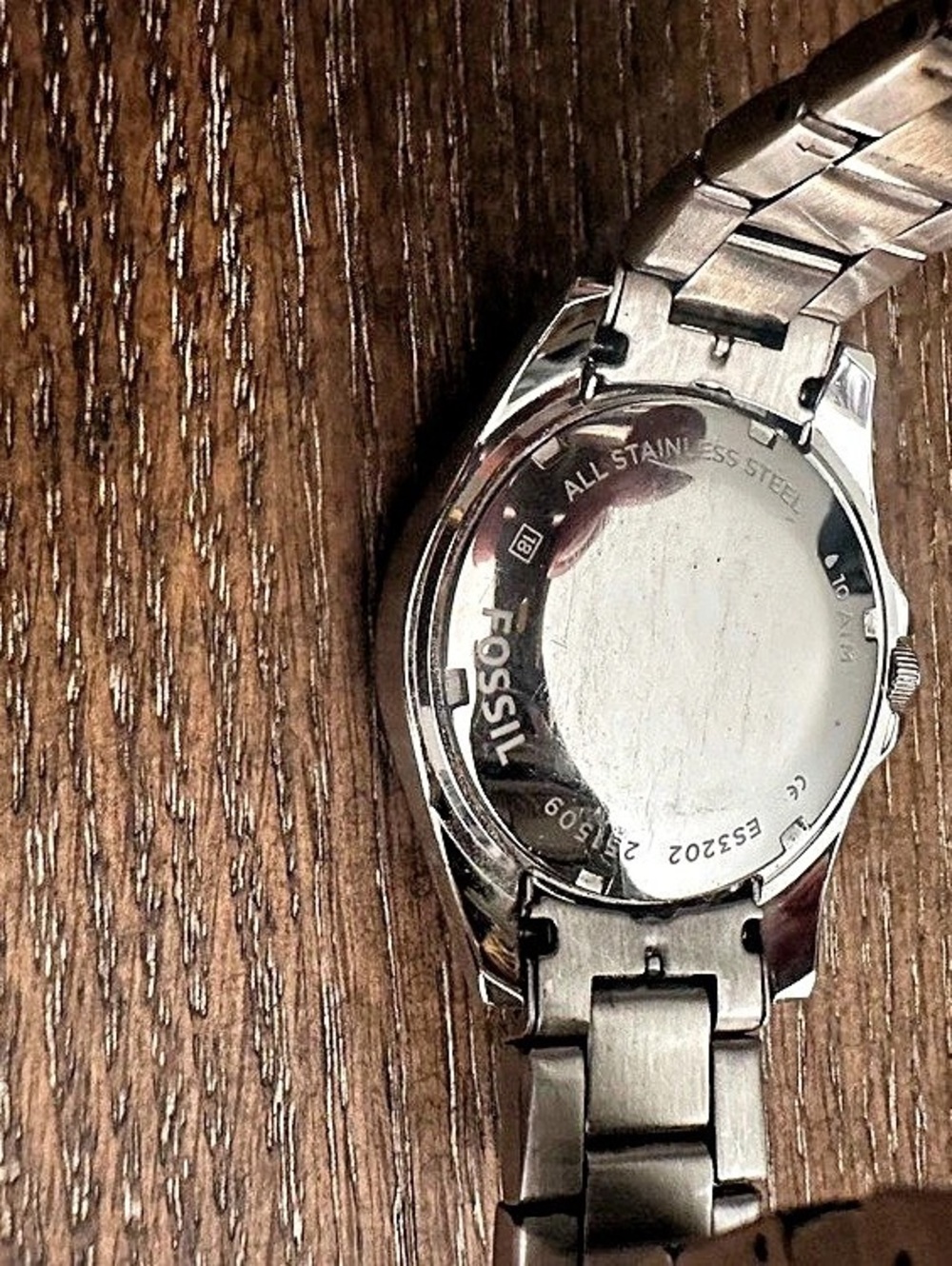 Fossil Riley Multi-Function Crystal Watch ES3202 Silver - Picture 8 of 8